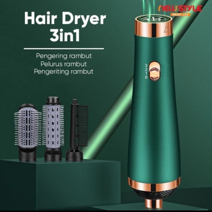 HAIR DRYER SISIR BLOW A05 ALAT PENGERING RAMBUT PROFESIONAL 3IN1 ORI