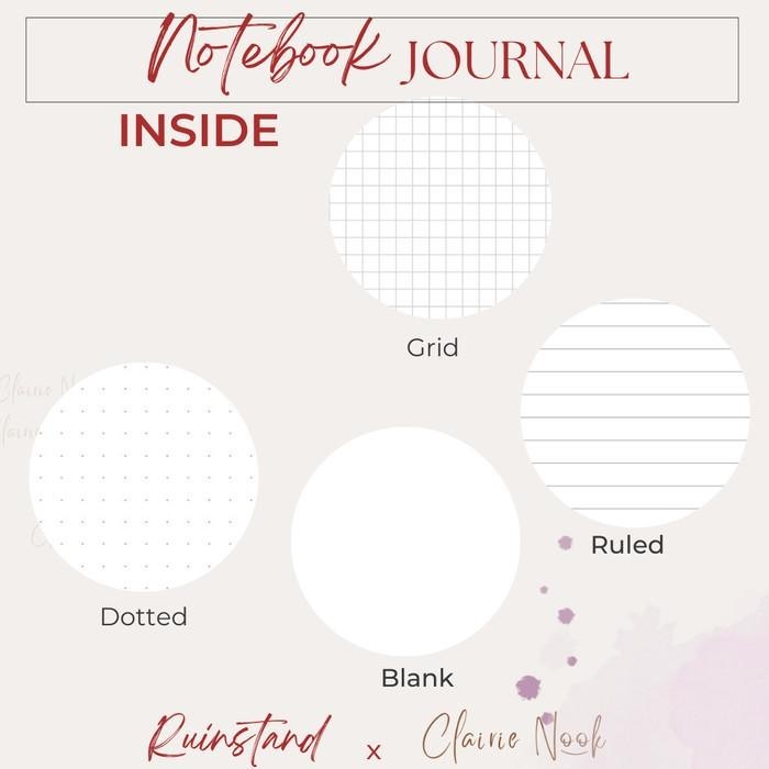 

Bullet Journal Kit Healing - Jurnal Kit - Scrapbook Kit Clairie Nook