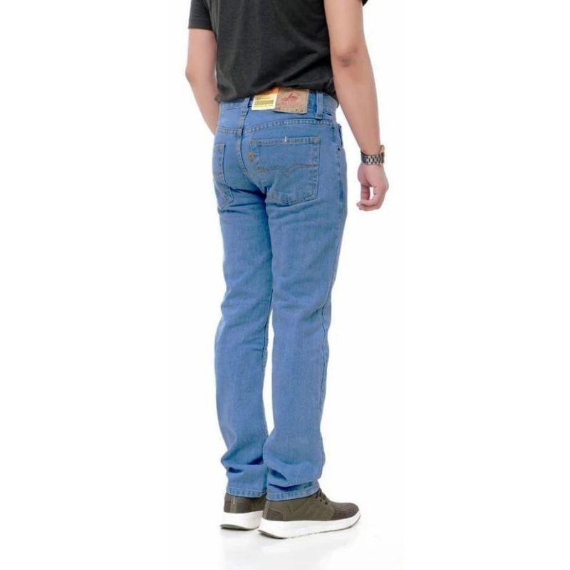 CELANA PANJANG REGULER PRIA DENIM RIJEK HALUS//CELANA PANJANG JEANS PRIA REGULER RIJEK HALUS