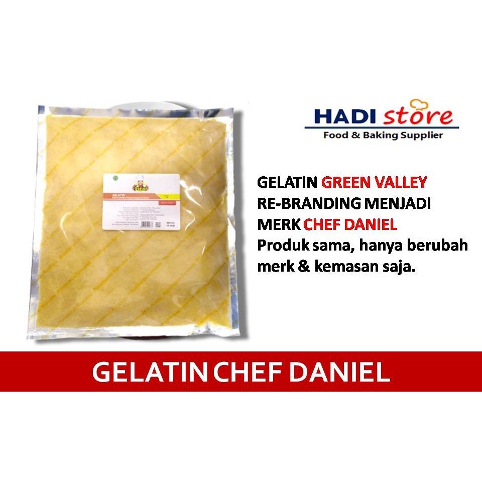 

Gelatin - Gelatine Bubuk Halal - 1 Kg (Green Valley)