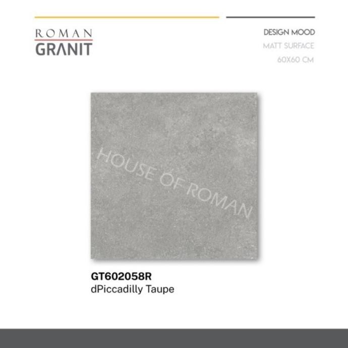 New Granit Roman Abu-abu/Keramik Lantai 60x60/Ubin Rumah Kekinian