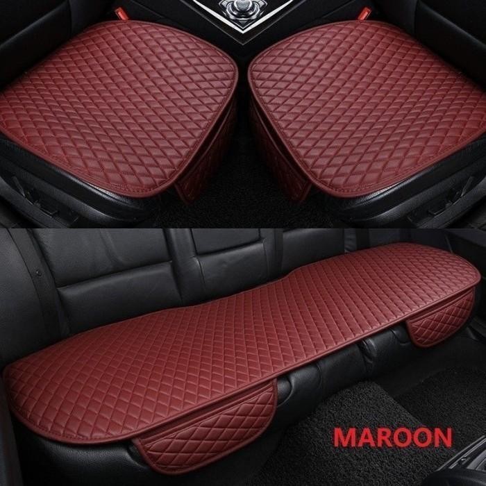 DATSUN GO PLUS SEAT COVER 2 BARIS LEATHER KURSI JOK MOBIL SARUNG