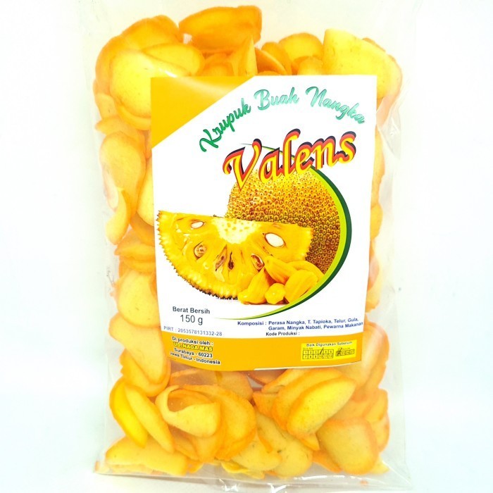 

:=:=:=:=] VALENS KRUPUK BUAH NANGKA 150gr KERUPUK KERIPIK KRIPIK NANGKA MANIS