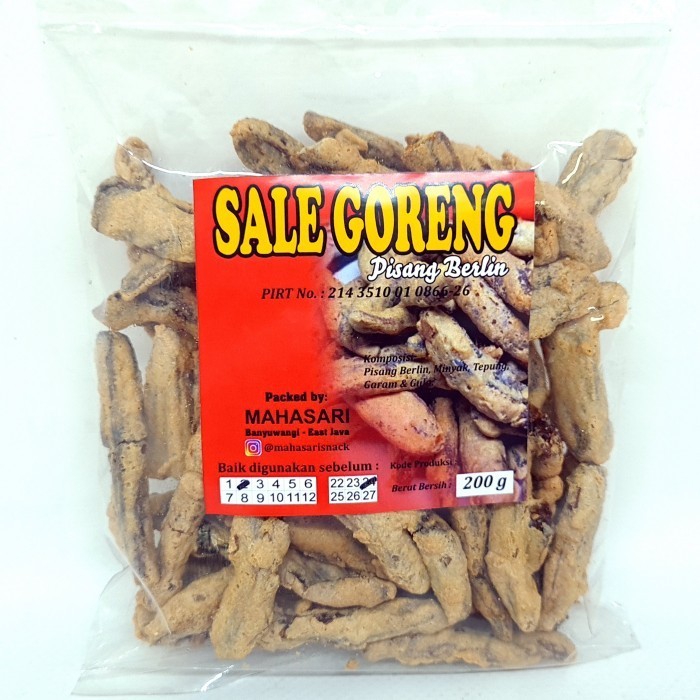 

{{{{{{] MAHASARI SALE PISANG 200gr KRIPIK GORENG KHAS BANYUWANGI MANIS ASLI