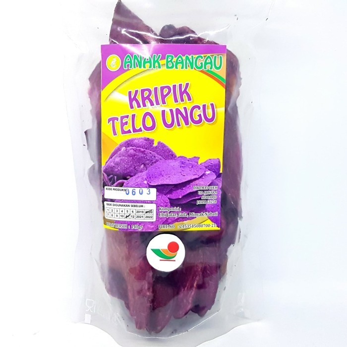 

:>:>:>:>] ANAK BANGAU KRIPIK TELO UNGU 140gr KERIPIK KETELA UBI CRIPING GARING