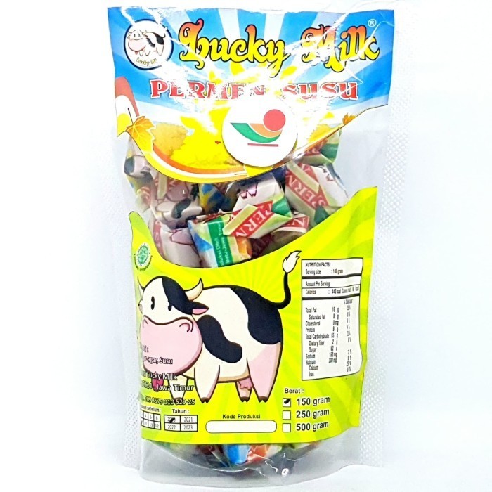 

Produk Unggulan] LUCKY MILK PERMEN SUSU 150gr MIRIP WHITE RABBIT KELINCI PANDA ENAK