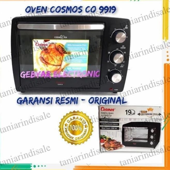 Spesial Oven Listrik Cosmos Co 9919 Low Watt 19Liter Original Cindyschoice