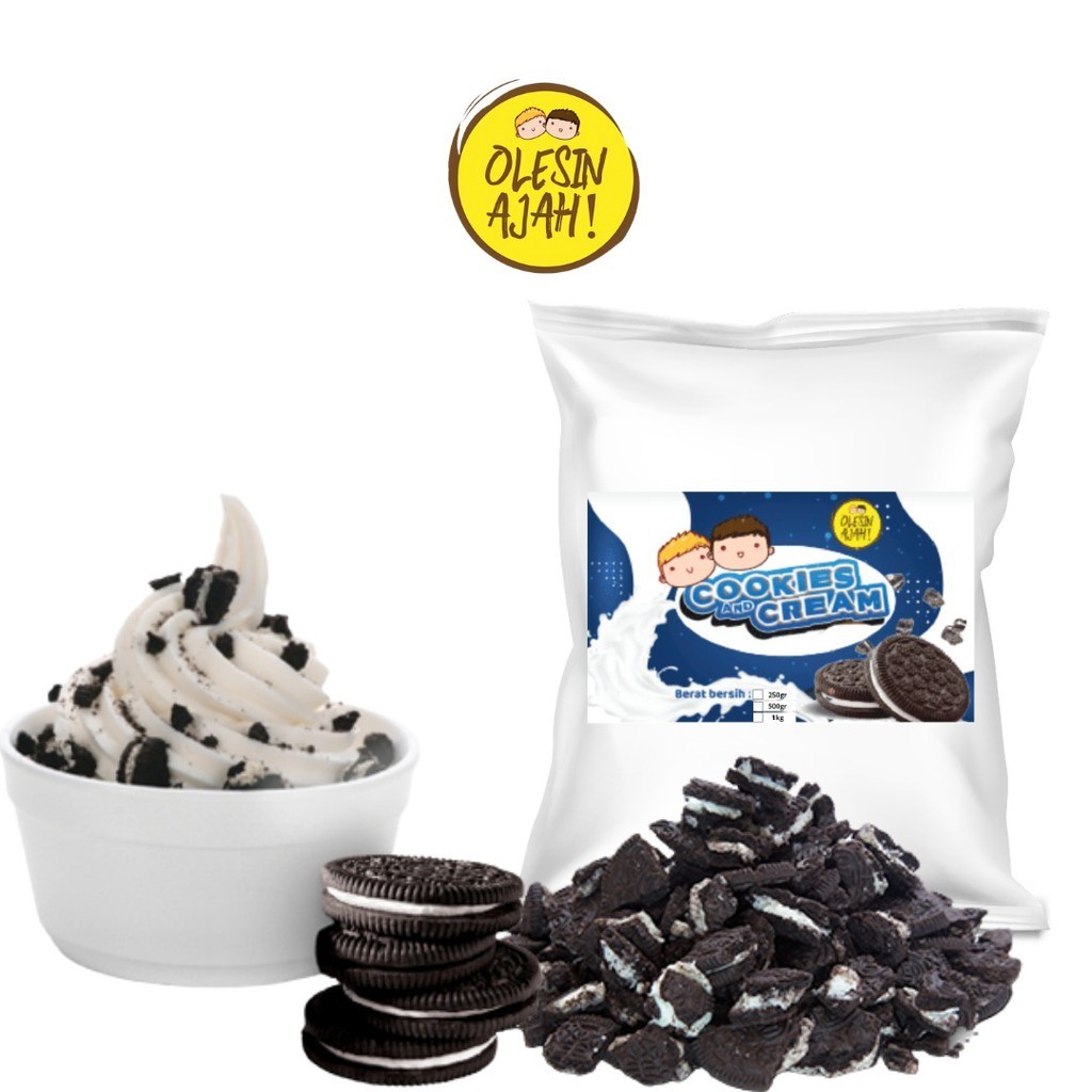 

Selai Olesinajah - Cookies And Cream Kemasan 1 Kg