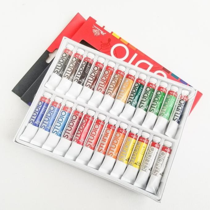 

Phoenix Studio Acrylic Paint 12/24x12ml | Cat Akrilik