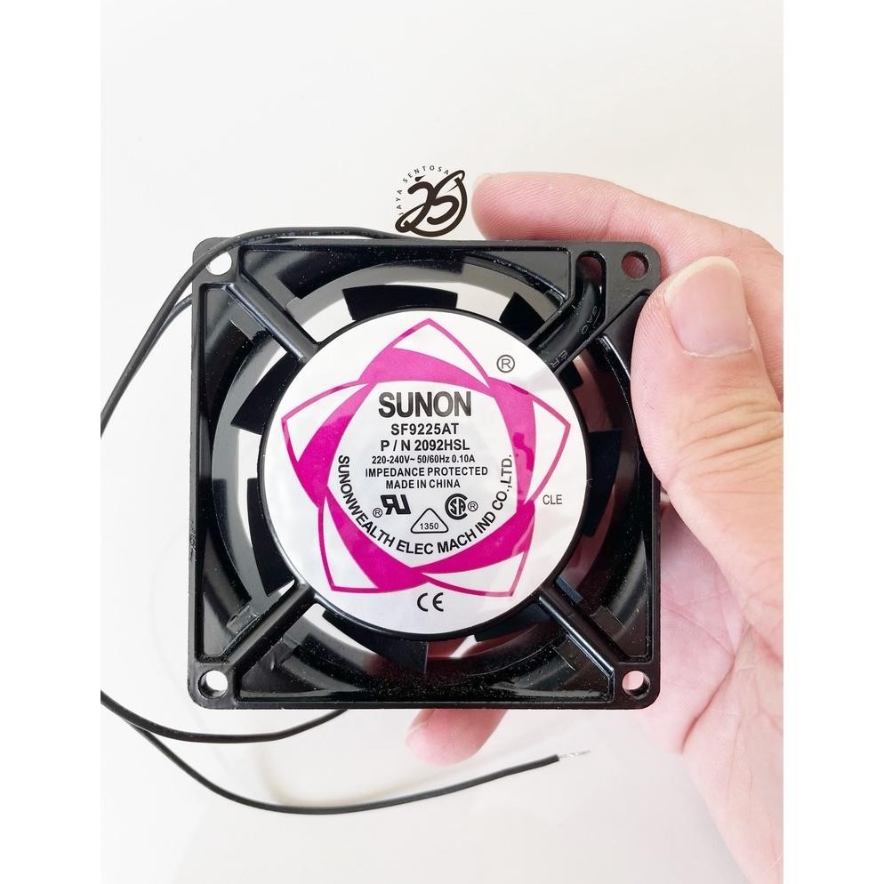 Promo Fan 220V Ac 8 X 8Cm Kipas Ac 220V 8Cm Body Besi 8X8Cm Kipas Ac 220V 8 Cm Fan Bisa Cod