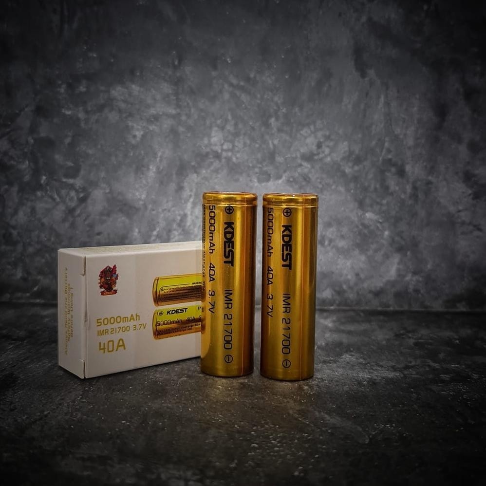 Promo Awal Tahun Original Batre Kdest Gold 5000Mah 40A 21700 - Battery Baterai Asli