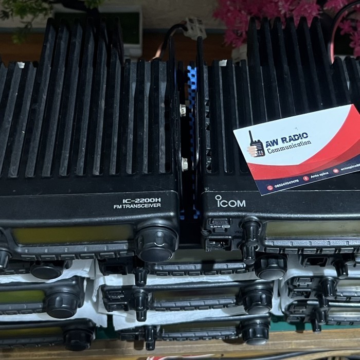 ready Radio icom 2200h black air band