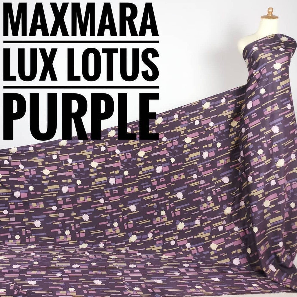 Kain Meteran Maxmara Lux Lotus Purple (0.5M)