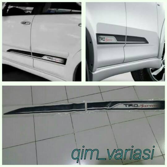 Disc Lis dy Stiker TRD Sportivo Toyota Rush 2015 Original