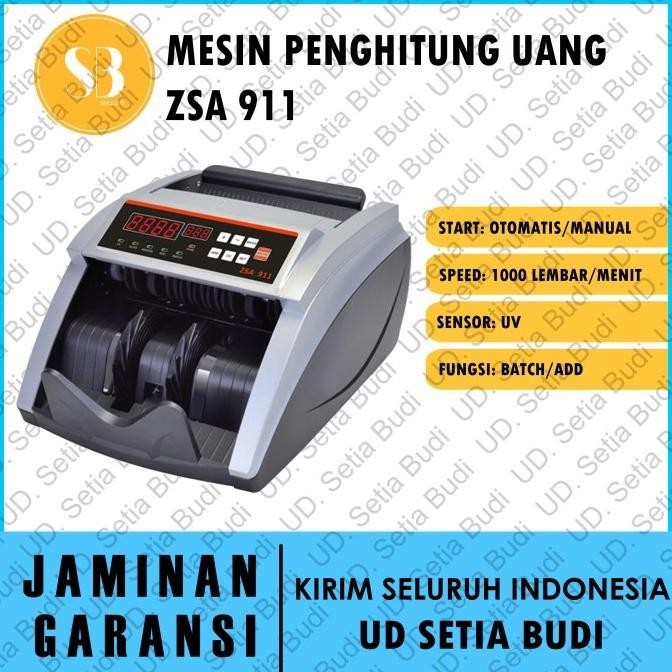 

TERMURAH - Mesin Hitung Uang ZSA 911 Asli dan Bergaransi