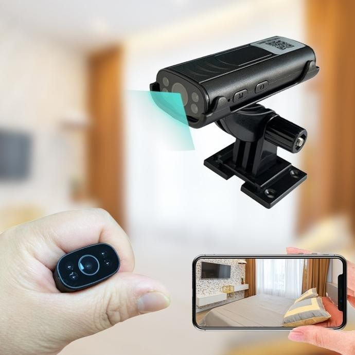 Baru XIHANCAM Spy Camera Wifi 2MP Kamera Cctv Mini Tersembunyi Tanpa Kabel