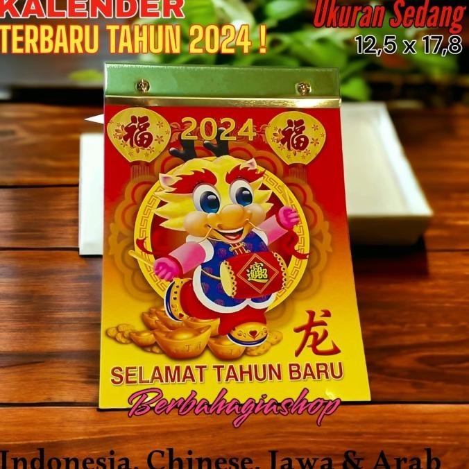 

Silahkan Order] Kalender Calendar China Robek Harian Tahun 2024 Ukuran Sedang Cina New