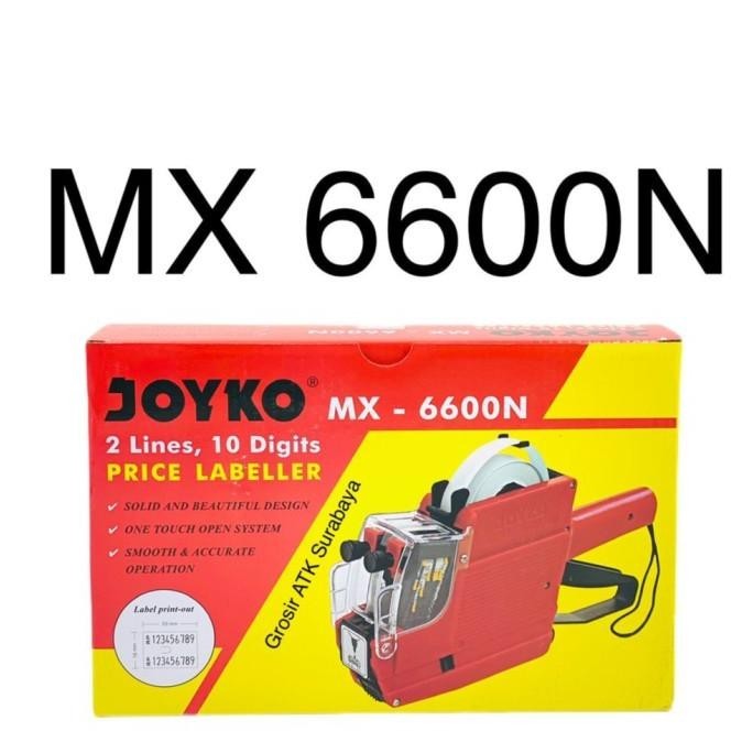 

HARGA DISC - Alat Mesin Label Harga Price Labeller Joyko 2 Baris 10 Digit MX-6600N