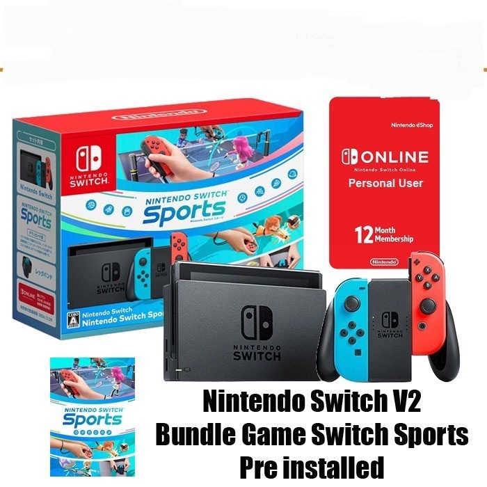 Terlaris Game Nintendo Switch V2 Bundle Game Nintendo Switch Sports Promo Terbaru