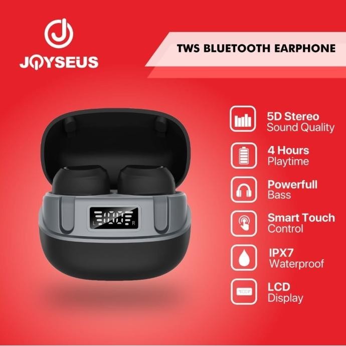 Joyseus Ep33 True Wireless Bluetooth Earphone Mini Earbuds Tws Gratis Ongkir