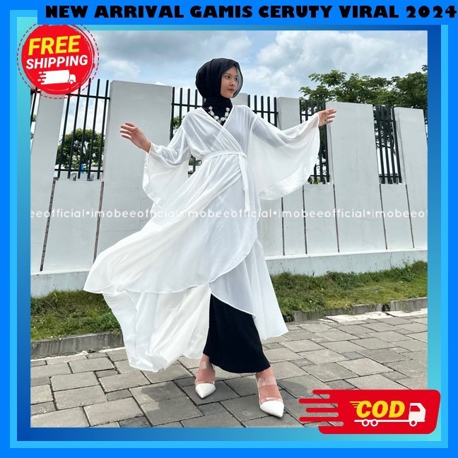Abaya Remaja Aesthetic Longdress Import Tterbaru Pakaian Muslimah Abaya Gamish Perempuan Dewasa Gami