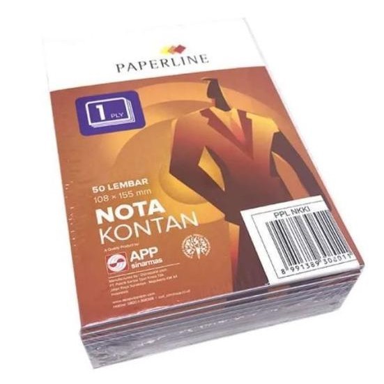 

BUKU NOTA KONTAN KECIL PAPERLINE 1 PLY