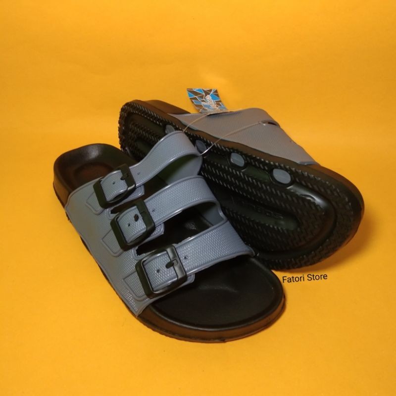 Kinbos AS37 100% Ori - Sandal Selop 3 Strap Sandal Simple Anti Slip Berkualitas