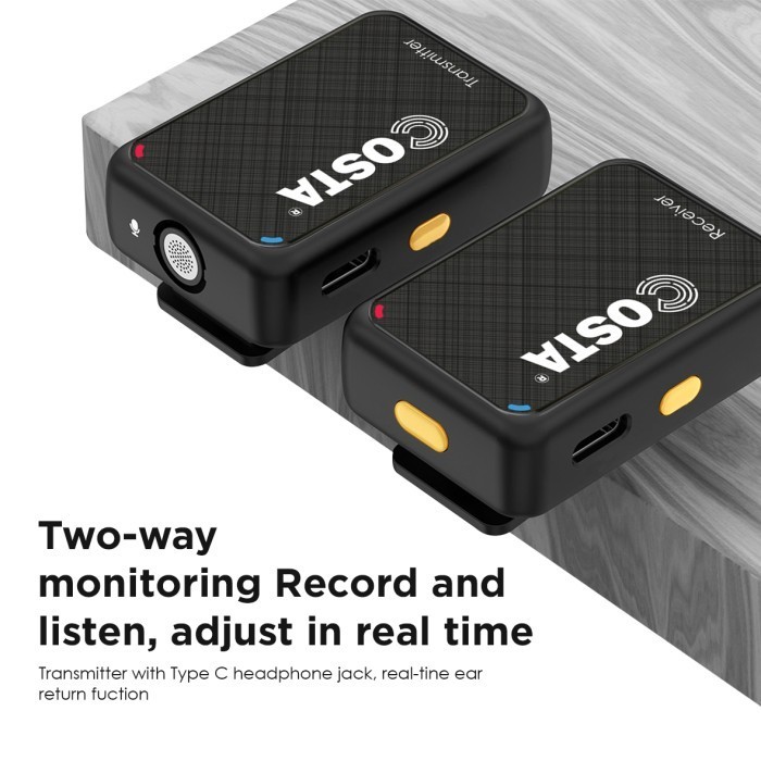 Baru Costa Bionx-11 Transmitter / Recever Replacement Wireless Microphone Ori