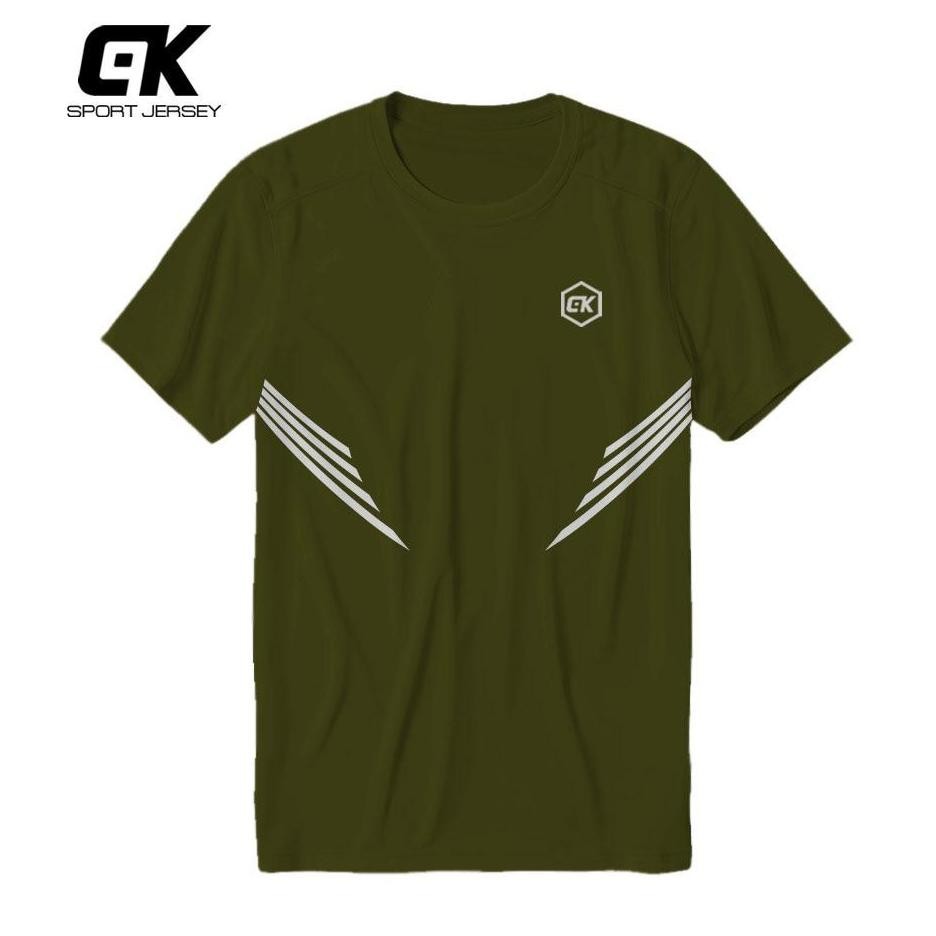 Baju Running Pria, Oblong Training Pria, Olahraga, Setelan Voli, Atasan Gym, Kaos Sepeda