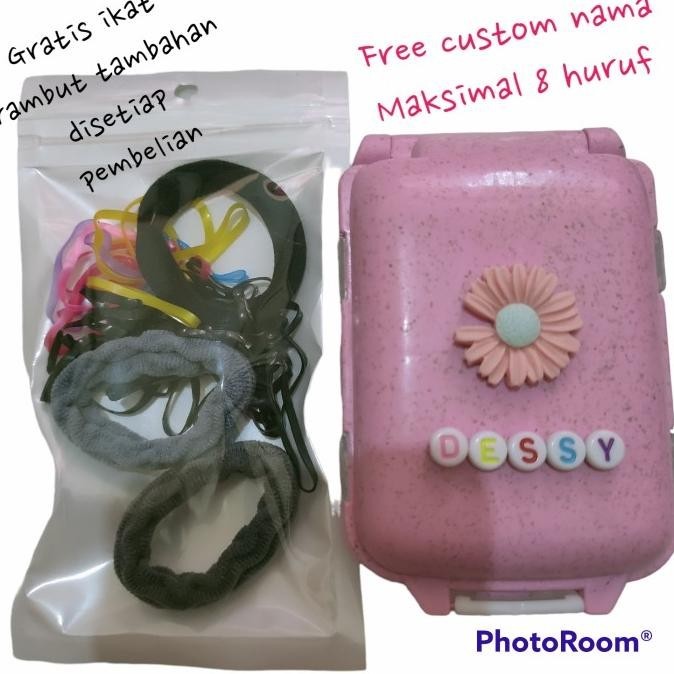 Special Kotak Jarum Pentul Unik Tempat Peniti Sekat Box Hijab Travel Kit Cilik ,,