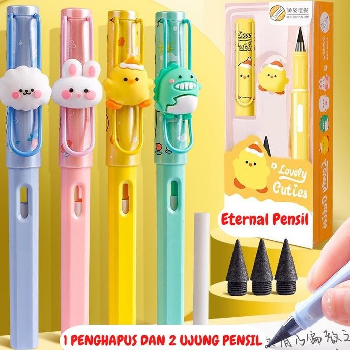 

Update - Pensil Abadi Tanpa Batas Anti Patah Ajaib Eternal Pensil Lucu !