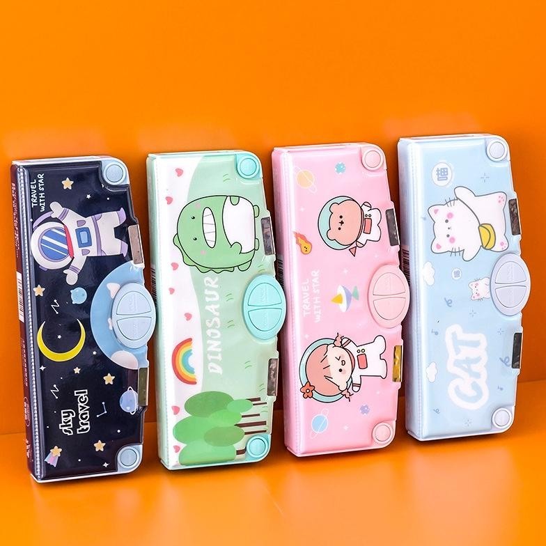 

Sale! MATOUGUI - Kotak Pensil/Tempat Pensil Bahan Plastik Multifungsi Untuk/Multifungsi Kotak Penyimpanan Alat Tulis /Kartun Lucu Tempat Pensil/Tempat Pensil Astronot Untuk Motif Unicorn Premium