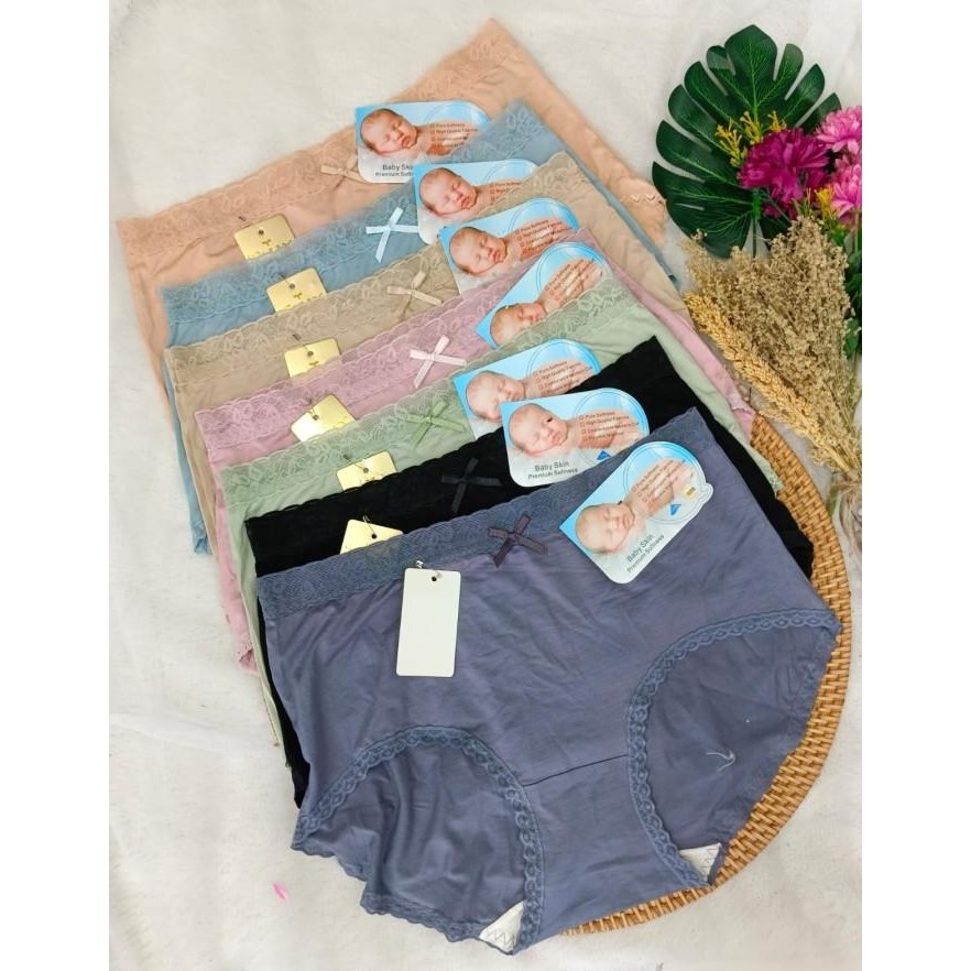 New CELANA DALAM WANITA TALLY 9705 - SIZE - Bahan Baby Skin .,