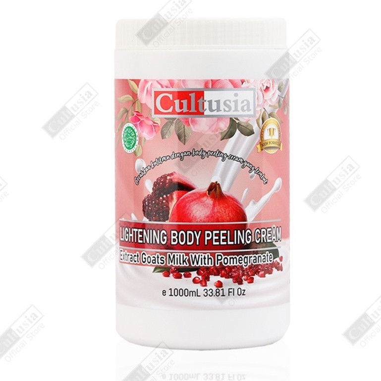 Cultusia Skin Exfoliant Goat lk & Pomegranate 1.000ml / Body Peeling