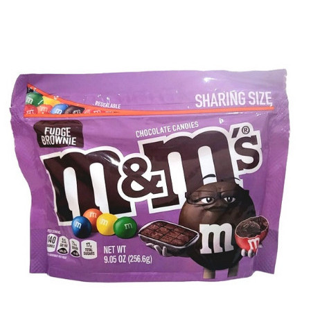 

M&M's Fudge Brownie Chocolate Candies Sharing Size