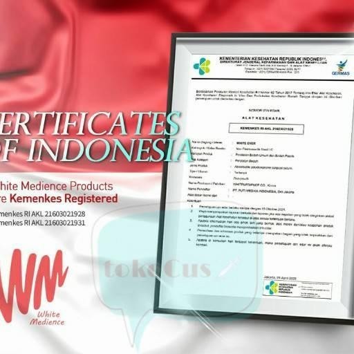 4 Helai (1 Pack Kecil) 60Mm Hiko Pcl Pdo Benang Hidung White Mediance