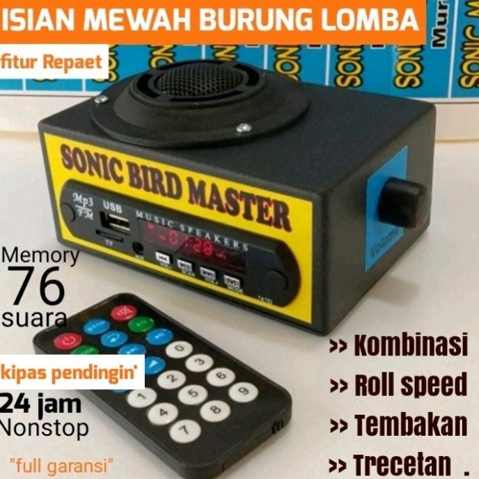 Sonic Bird Master Masteran Burung