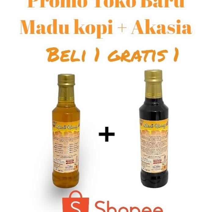 

Beli 1 Gratis 1 Madu Nektar Kopi Bonus Akasia 350Ml- Halimbee