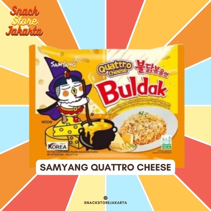 

Terbaru Samyang Buldak Quattro Cheese Promo Terlaris