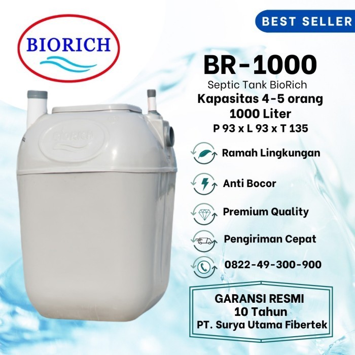 Terbaru Septic Tank Bio, Septic Tank Biofil, Septic Tank Biotech 1000 Liter Promo Terlaris