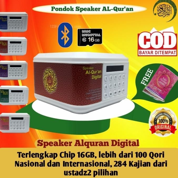 Speaker Murrotal Al Quran Terlengkap Advance Tp 600BT Bluetooth