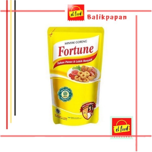 MINYAK GORENG 1 Liter FORTUNE   /ELFOOD/Sembako/Minyak Makan