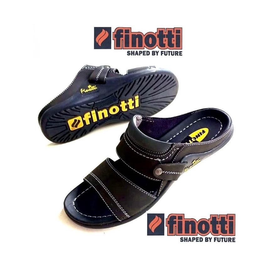 Sepatu Pria yang Membuat Setiap Langkah Bersinar FINOTTI Sandal kulit pria synthetic premium BPZ Finotti Original ||