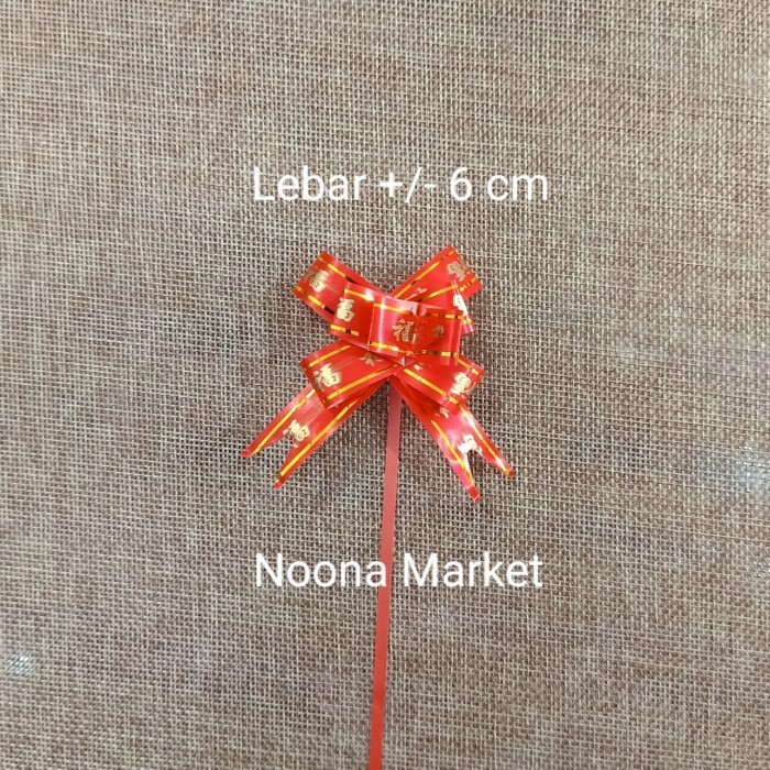 

Pita Serut Imlek Isi 10 Pcs / Pita Serut Motif Fu Isi 10 Pc 071