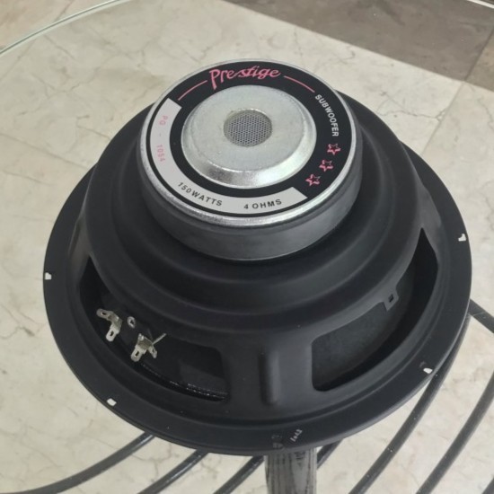 Speaker Subwoofer 10 Inch 150 Watt 4 Ohm Prestige Pg-1054 Best
