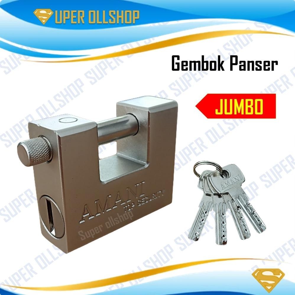 Produk Diskon  Gembok Anti Rust Anti Maling / Gembok Anti Cut / Gembok Pagar Gudang Pagar / Gembok P