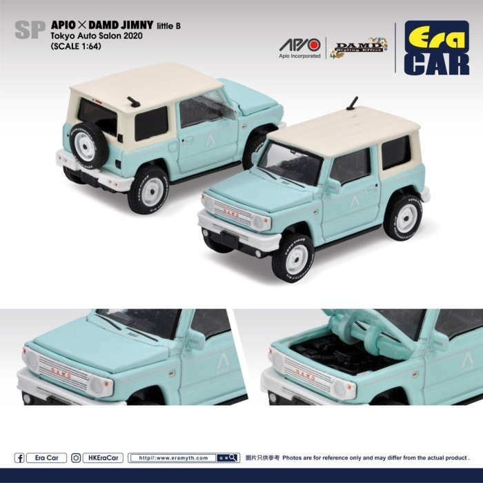 Promo Su22Jssp124 Era Car Apio X Damd Suzuki Jimny Little B Diecast Eracar Terlaris