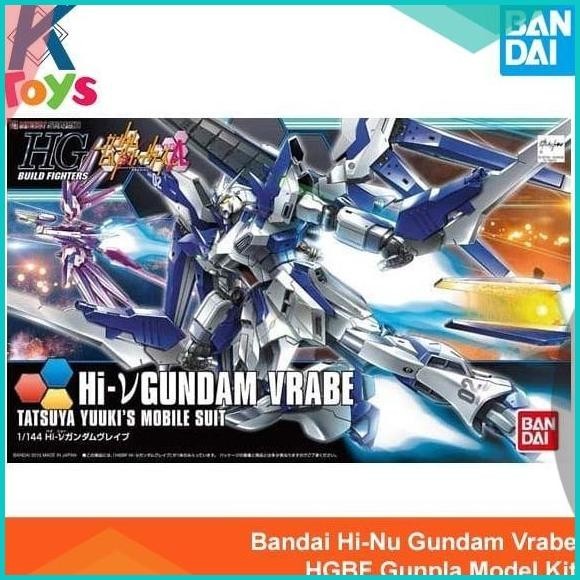 Bandai Hi-Nu Gundam Vrabe - HGBF Gunpla Model Kit 16novz3 parts