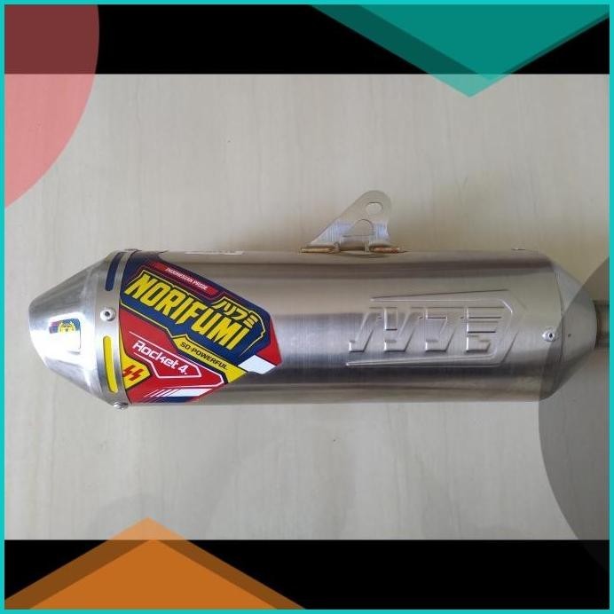 Knalpot WR155 WR 155 Norifumi Rocket Rocket4 Stainless ORIGINAL 16novz