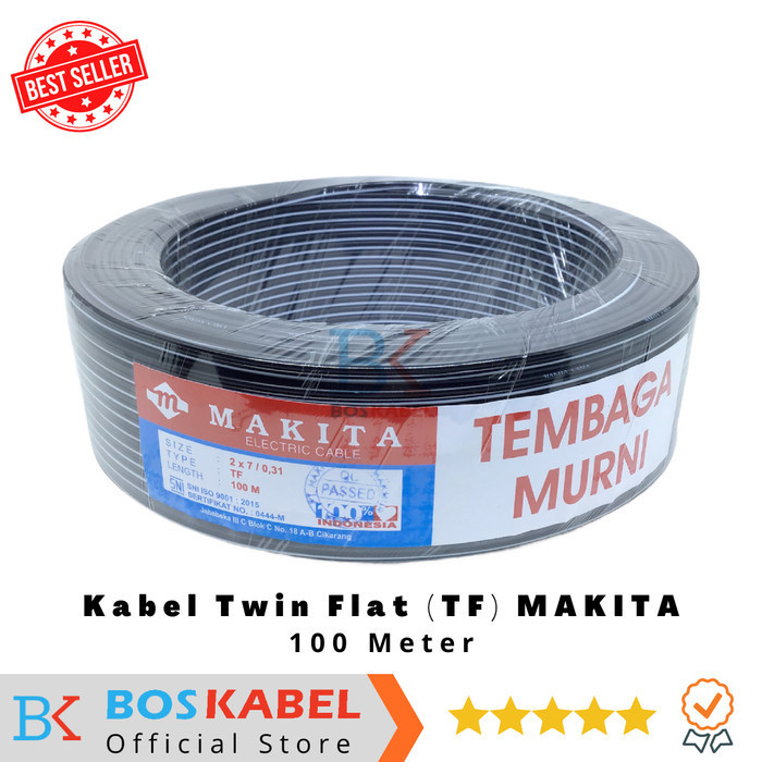 Kabel Tweeter Walet Serabut Makita 2x7
